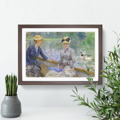 Summers Day by Berthe Morisot - Picture Frame Painting