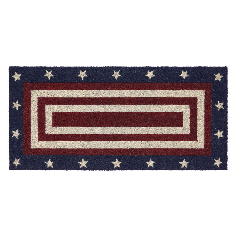 Birus Non-Slip Indoor Doormat, 17" W x 36" L