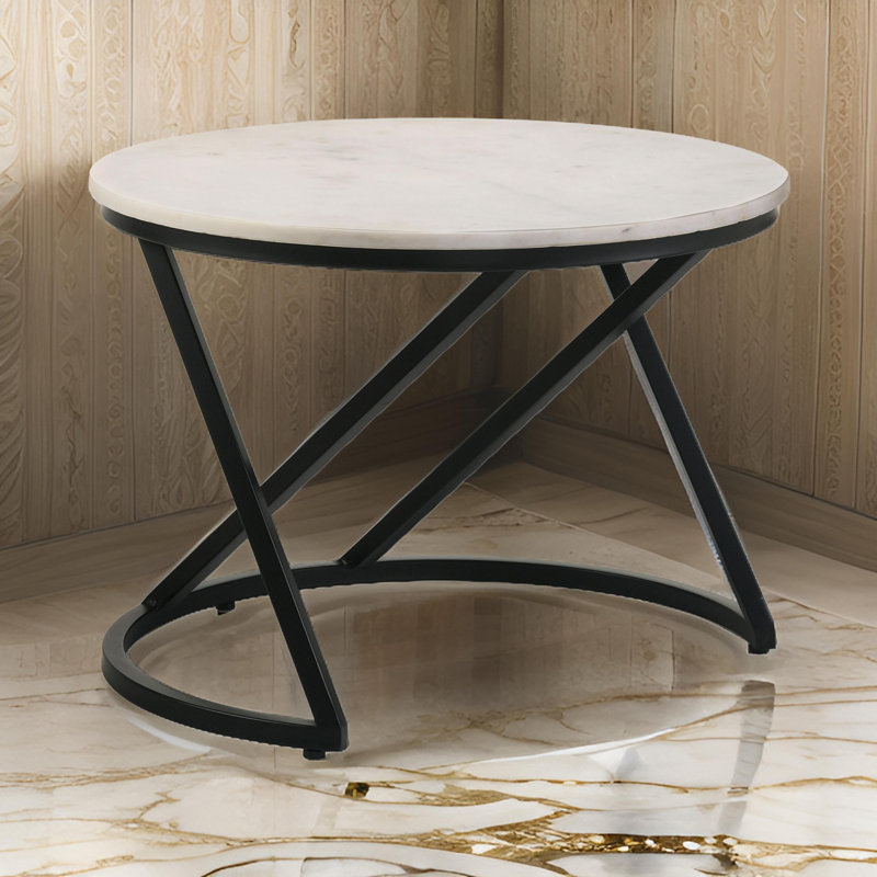 Lilybel Marble Top Coffee Table