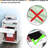 Office Storage Cabinet In White With Drawer And Cabinet, Mobile, Fits Under Desks Conveniently Mobile Unit For Office, ,