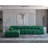 Cylar 104" Wide Velvet Reversible Modular L Shaped Sectional Sofa & Chaise with Ottoman-1351554501