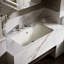 Iron Plains®Trough Rectangle Dual Mount Bathroom Sink with Overflow-557951688
