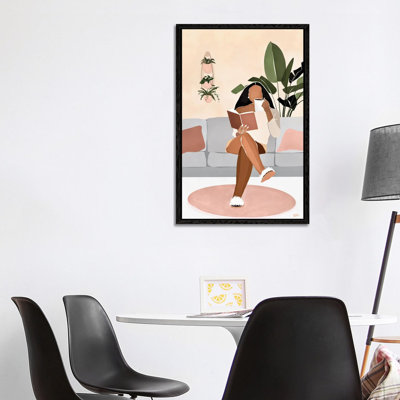 Lounge 1 Piece Wall Art on Canvas
