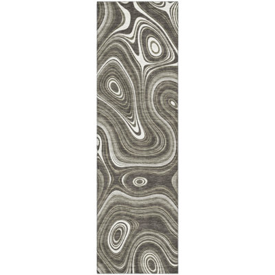Premium Machine Washable Mayfield AMF2097 Geometric Rug