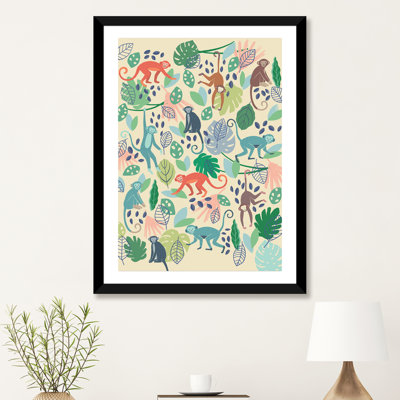 «Jungle Chums IV» par Ninola Design - reproduction d'art