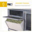Cage à lapin en bois avec cage imperméable PawHut
