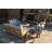 Round Teak Solid Wood Outdoor Coffee Table Umbrella Hole , 50 " W 50 " D-28333157