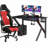 Sharonville Curved Steel Computer Desk