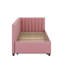 Lit de jour simple rembourré avec couchette-1089938019