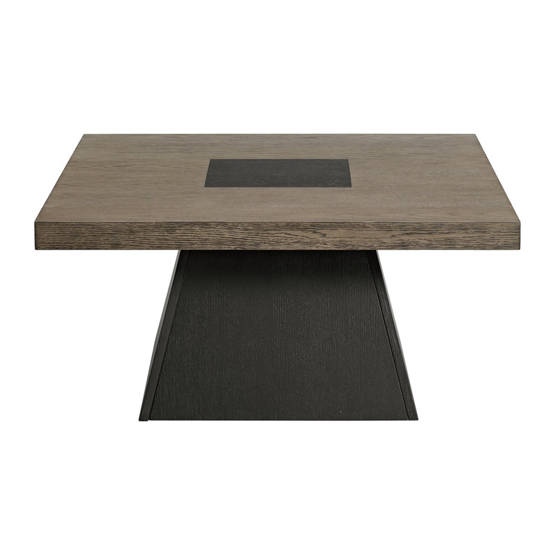 Table basse Cheever en gris et espresso foncé