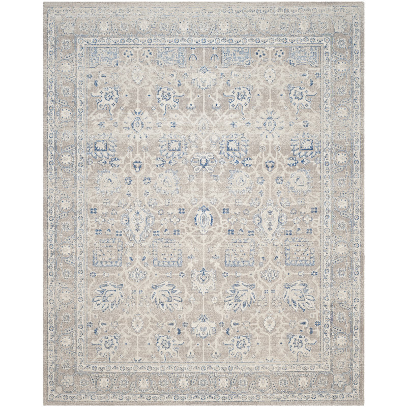 Borgen Oriental Cotton Hand Woven Area Rug, Rectangle 122 x 183 cm