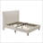High Headboard Upholstered Bed