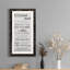 "Bathroom Rules" - Art textuel sur toile-451820804