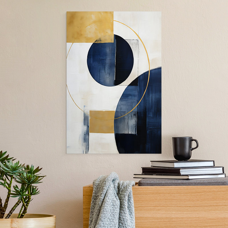 ABSTRACT Series DLVII -Canvas Print Only - NOT FRAMED, 36" H x 24" W