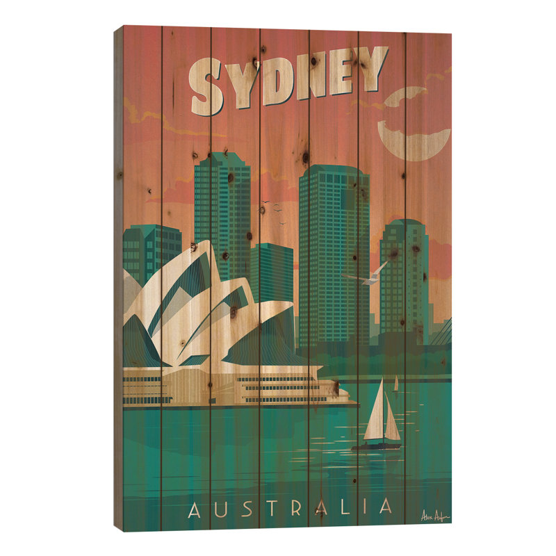 " Sydney " by IdeaStorm Studios, 26" W x 40" H