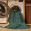 Machine Washable Solid Green Area Rug-1369698574