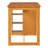 5-piece Counter Height Dining With 3-tier Storage Shelves-320924810