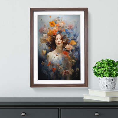 Wildflowers Contemporary - Framed Print