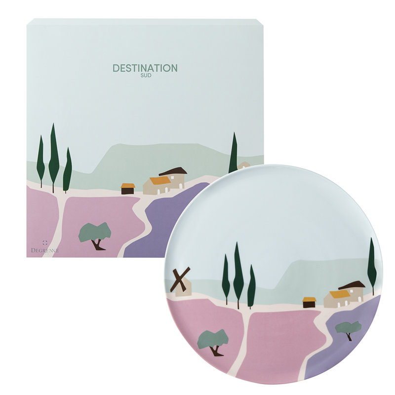 Destination Sud 12.5984" Dinner Plate