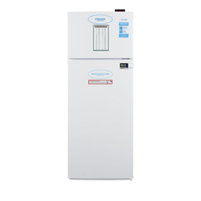 Summit Appliance 22" 7 Cubic Feet Top Freezer Refrigerator with Water and Ice Dispenser