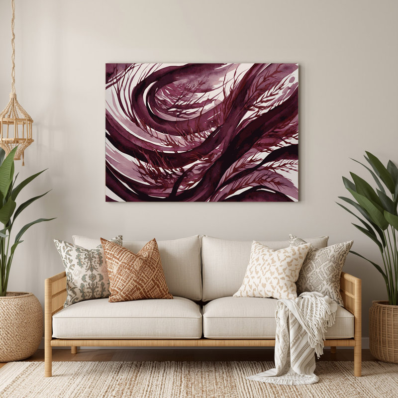 Art mural en métal légumes rouge Dulse, H 11 po x l 14 po