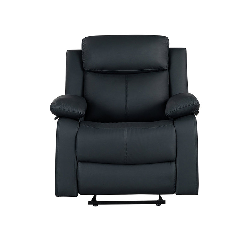 Fauteuil inclinable oscillant blanc avec DEL Blanche