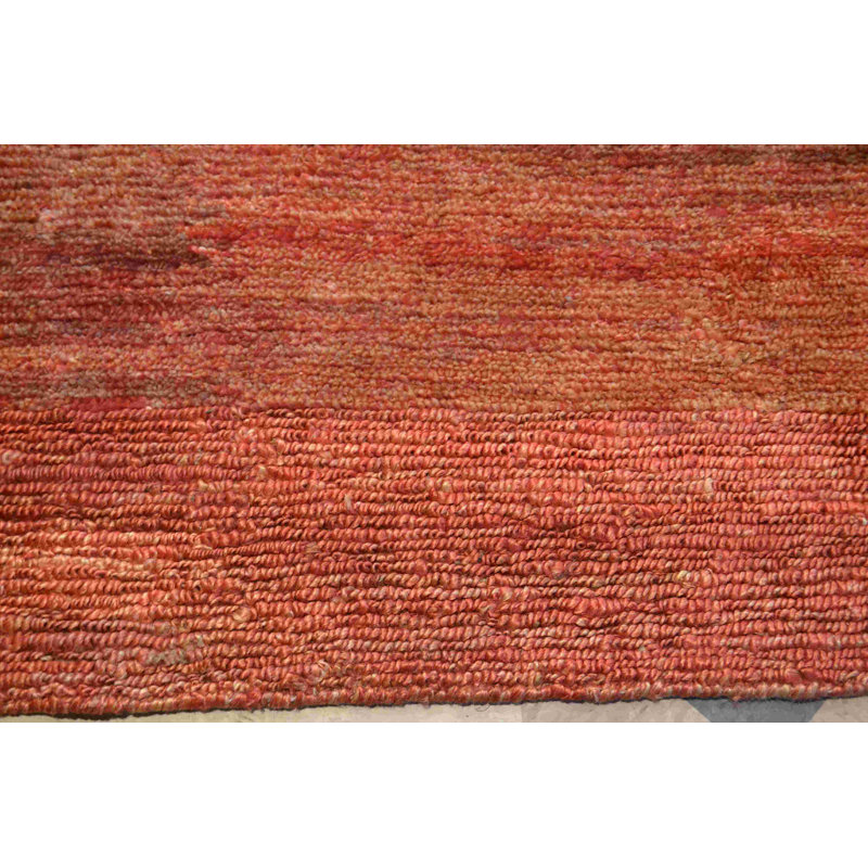 Jute / Sisal Area Rug in Red
