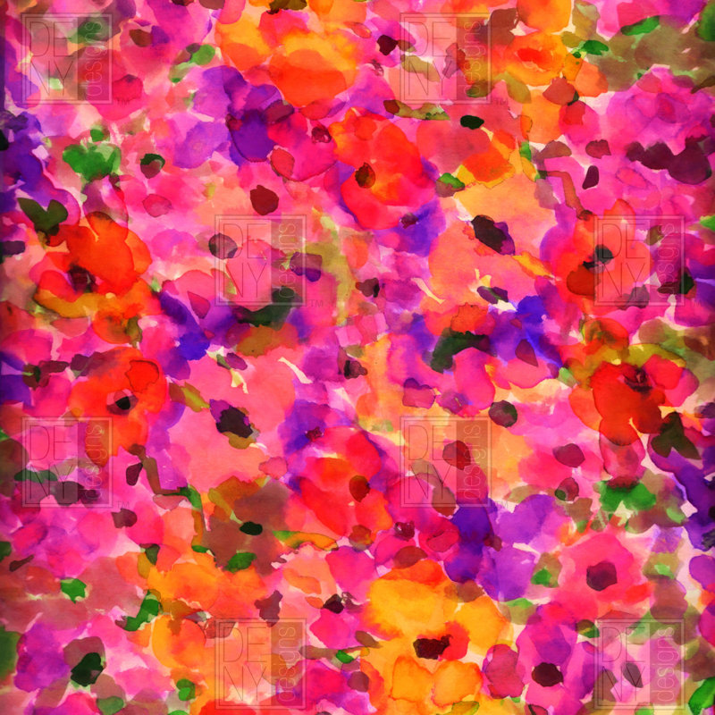 Amy Sia Floral Shower Curtain