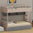 Fantasy-Themed Bunk Frame Featuring Drawer Organization, Display Shelves, and Ambient LED Illumination-1601637174
