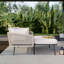 120cm Wide Curved Steel Patio Daybed-1845047406