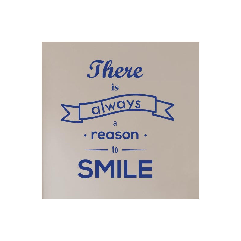 Non-Wall Damaging Wall Decal, Dark Blue