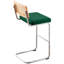 Tabouret rembourré en velours Krickelin-1200008079-1200008076-1200008077