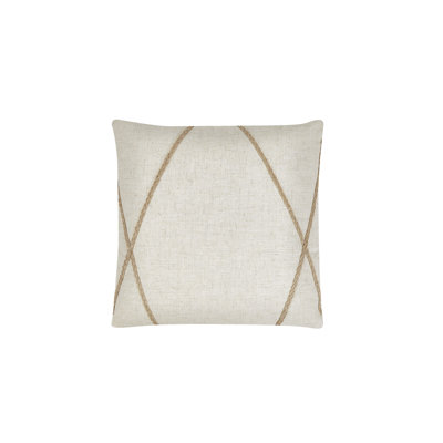 Wold Geometric Square Cushion