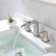Widespread 2-handle Bathroom Faucet with Drain Assembly