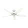 Builder Plus 52"  5 - Blade Standard Ceiling Fan with Pull Chain and Light Kit Included