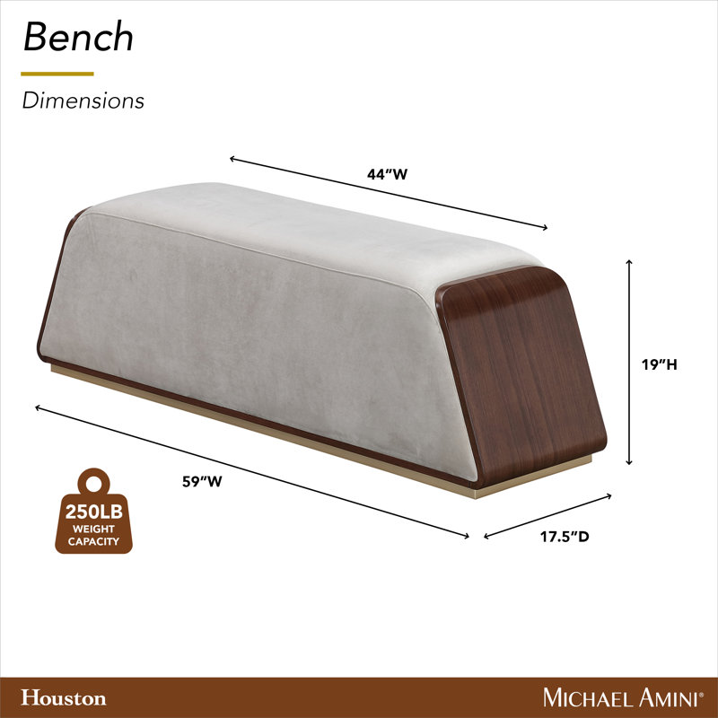 Houston Bench - Walnut