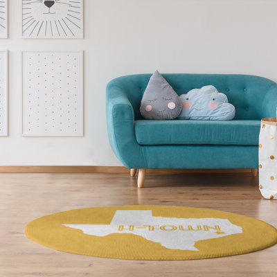 Tapis de poly-chenille texas h-town