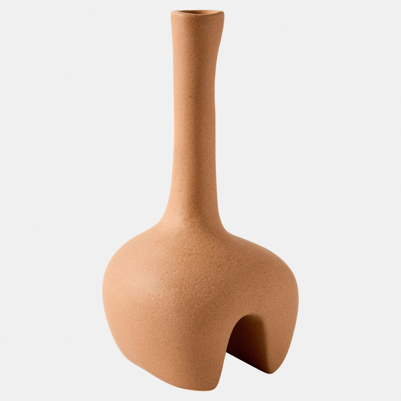 Citizen Artist x Global Views Adama Vase, Tan