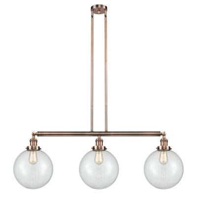 Lehmann 3 - Light Kitchen Island Pendant