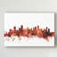 « vancouver canada horizon red », impression sur toile tendue-492555254