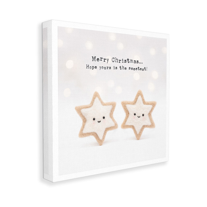 «Christmas Cookie Expression Canvas» par Lemon & Sugar sur, H 24 po x l 24 po