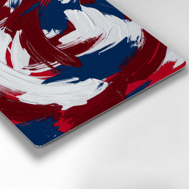 Neo Expressionism 14 Red Metal Wall Art
