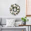 Handcrafted Rose Plastic 45 cm Artificial Wreath