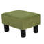 Petit repose-pied ottoman en flanelle, repose-pieds rectangulaire moderne avec pieds en plastique antidérapants, siège d'appoint rembourré pour salon, canapé, entrée-1784858068