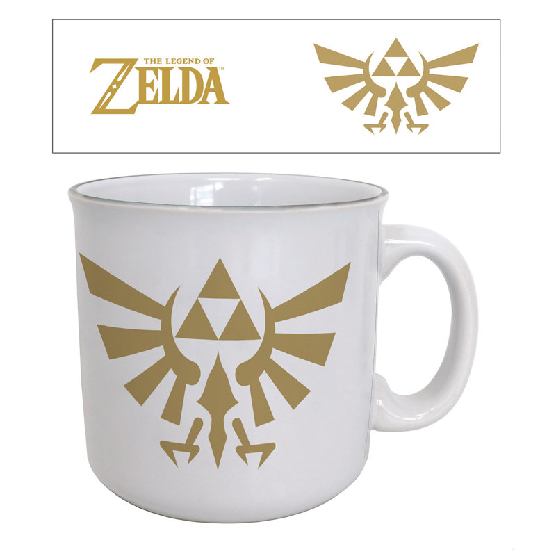 Zelda - Hyrule Crest 20oz. Camper Mug