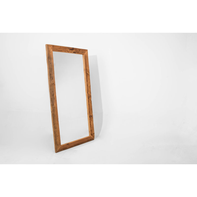 Gasi Rectangle Wood Wall Mirror