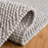 Almus Handmade Tufted Wool Silver Area Rug-1578615099