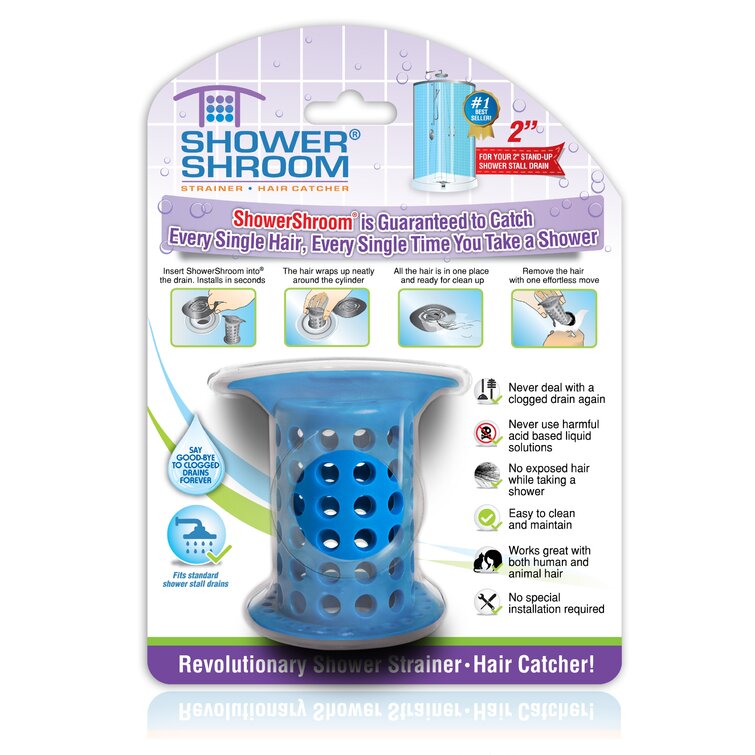 ShowerShroom 2.25'' W Basket Strainer Shower Drain