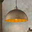 1 - Light Antique Brass Single Pendant