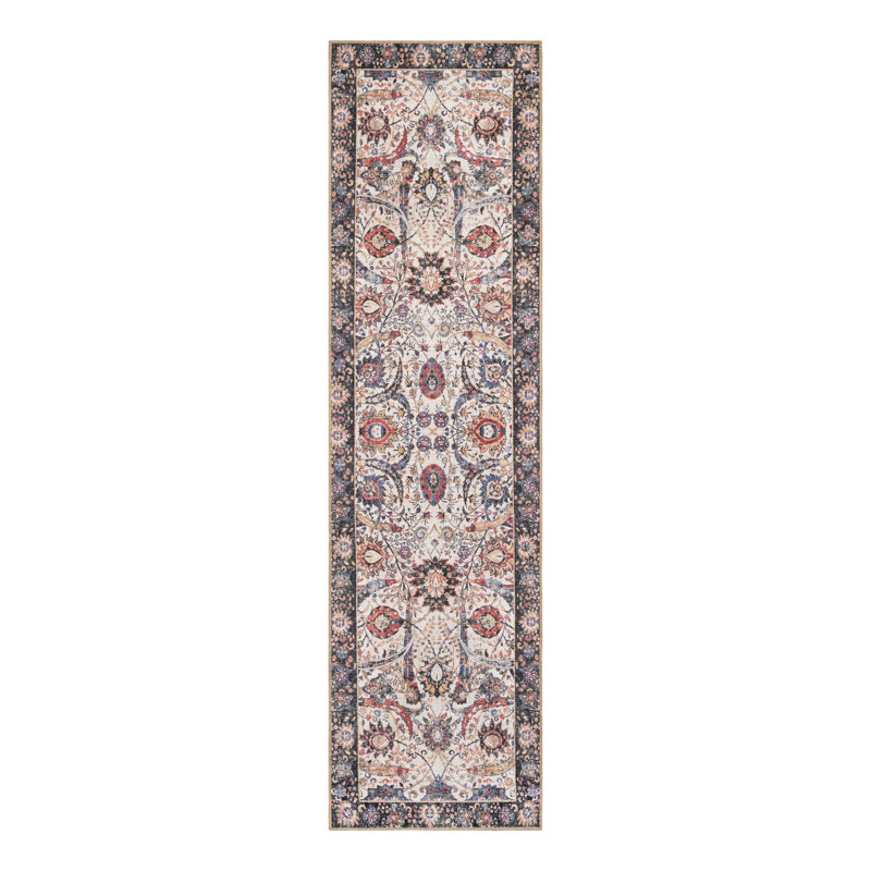 Mailen Performance Chenille Floral Indoor Rug, Runner 2'7" x 10'